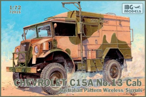 IBG Models 72015 1:72 Chevrolet C15A No.13 Cab Australian Pattern Wireless/Signals