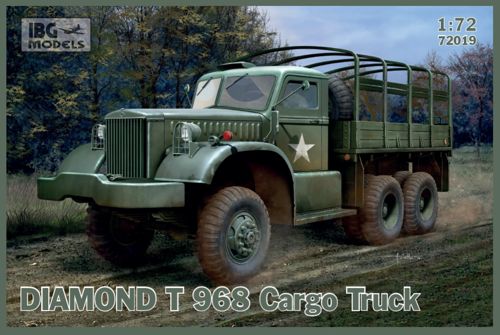 IBG Models 72019 1:72 Diamond T 968 Cargo Truck