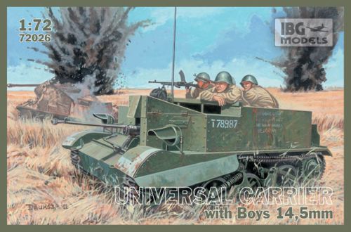 IBG Models 72026 1:72 Universal Carrier with Boys 14,5mm