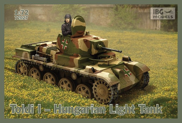 IBG Models 72027 1:72 Toldi I Hungarian Light Tank