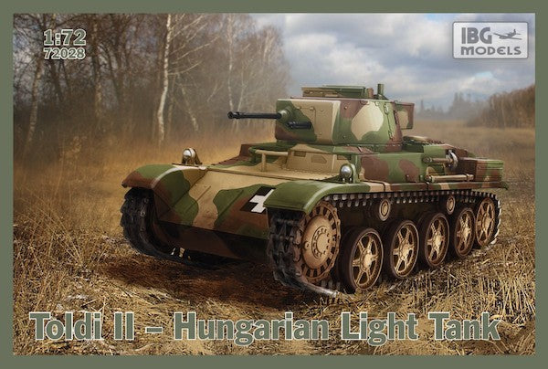 IBG Models 72028 1:72 Toldi II Hungarian Light Tank