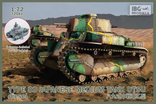 IBG Models 72041 1:72 Type 89 Japanese Medium Tank 'OTSU' - Diesel