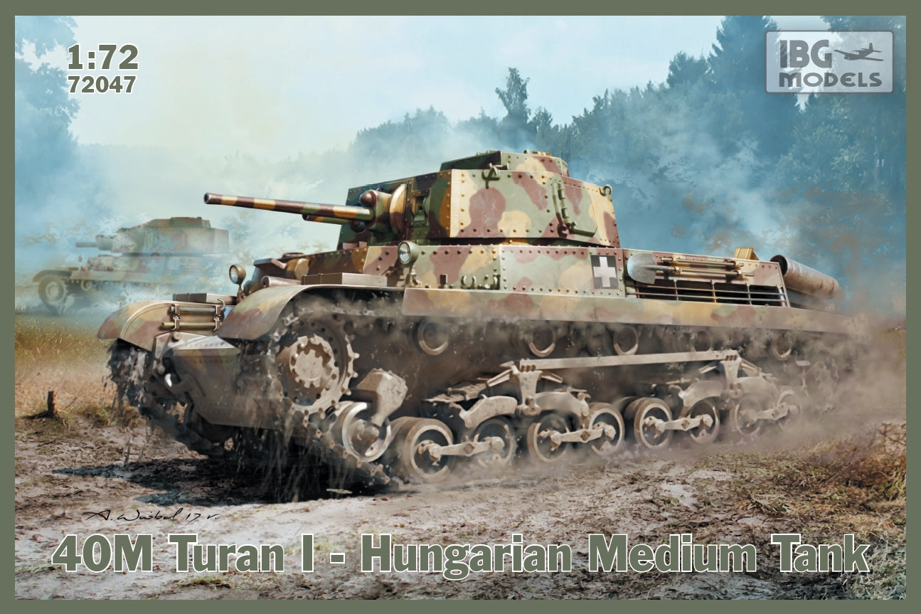 IBG Models 72047 1:72 40M Turan I Hungarian Medium Tank