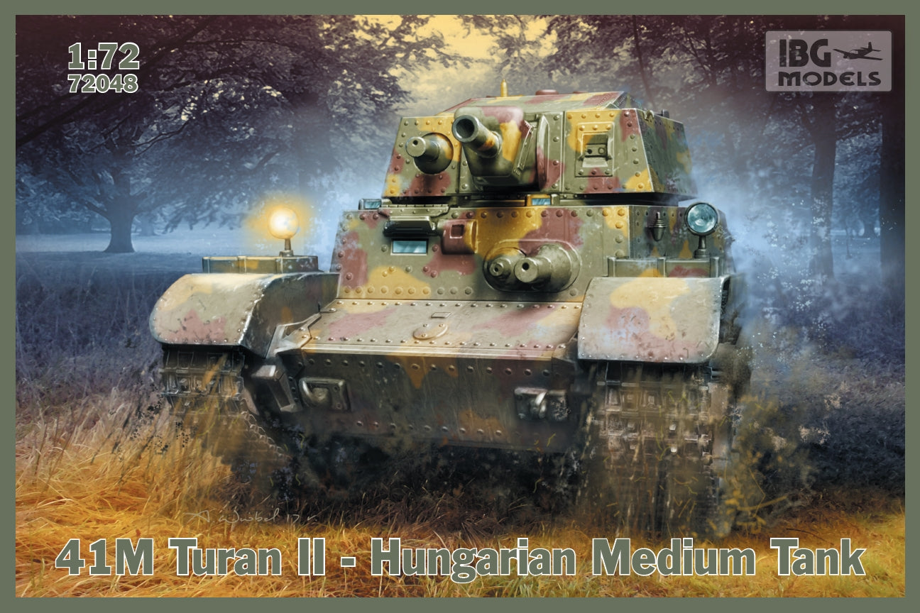 IBG Models 72048 1:72 41M Turan II Hungarian Medium Tank