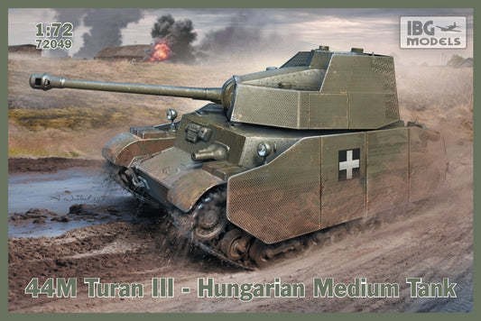 IBG Models 72049 1:72 44M Turan III Hungarian Medium Tank