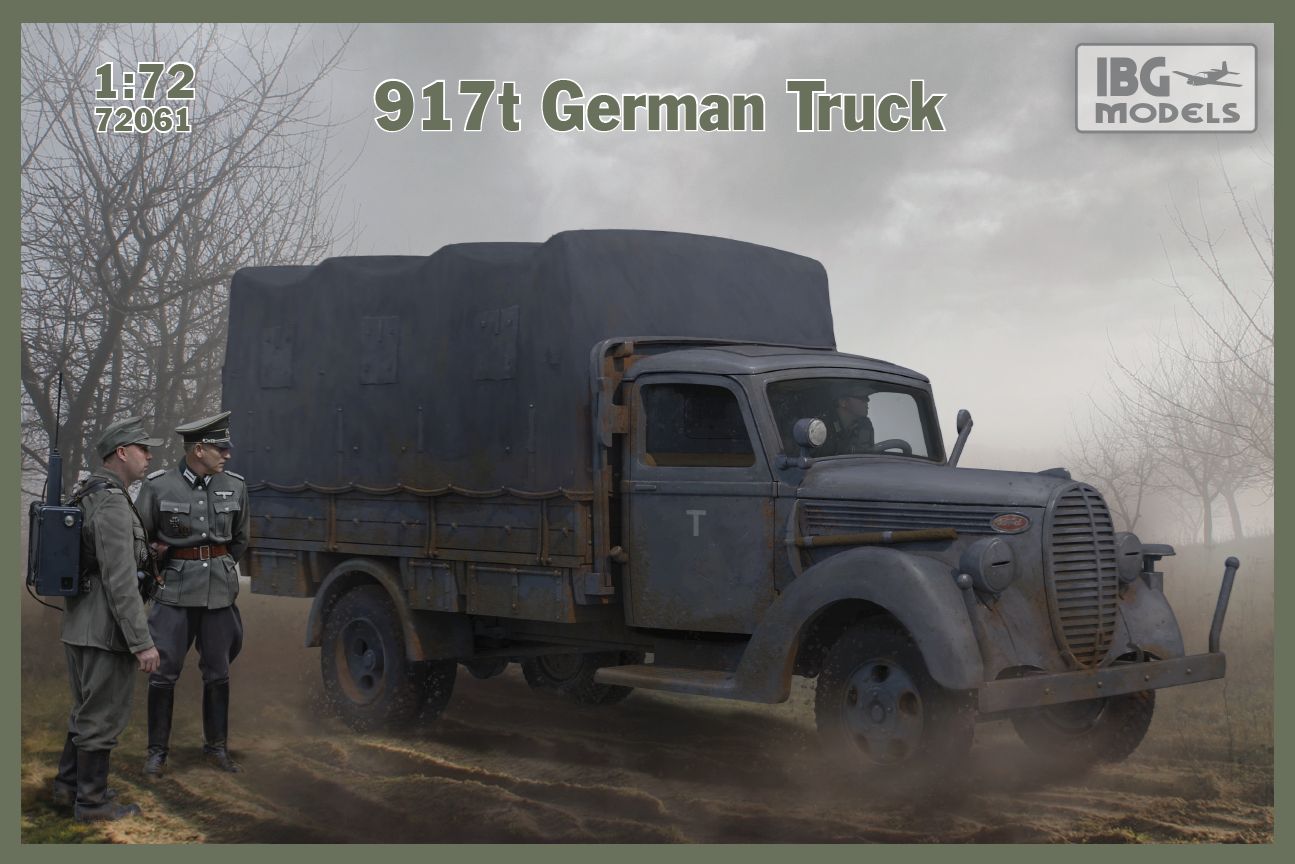 IBG Models 72061 1:72 917t German Truck