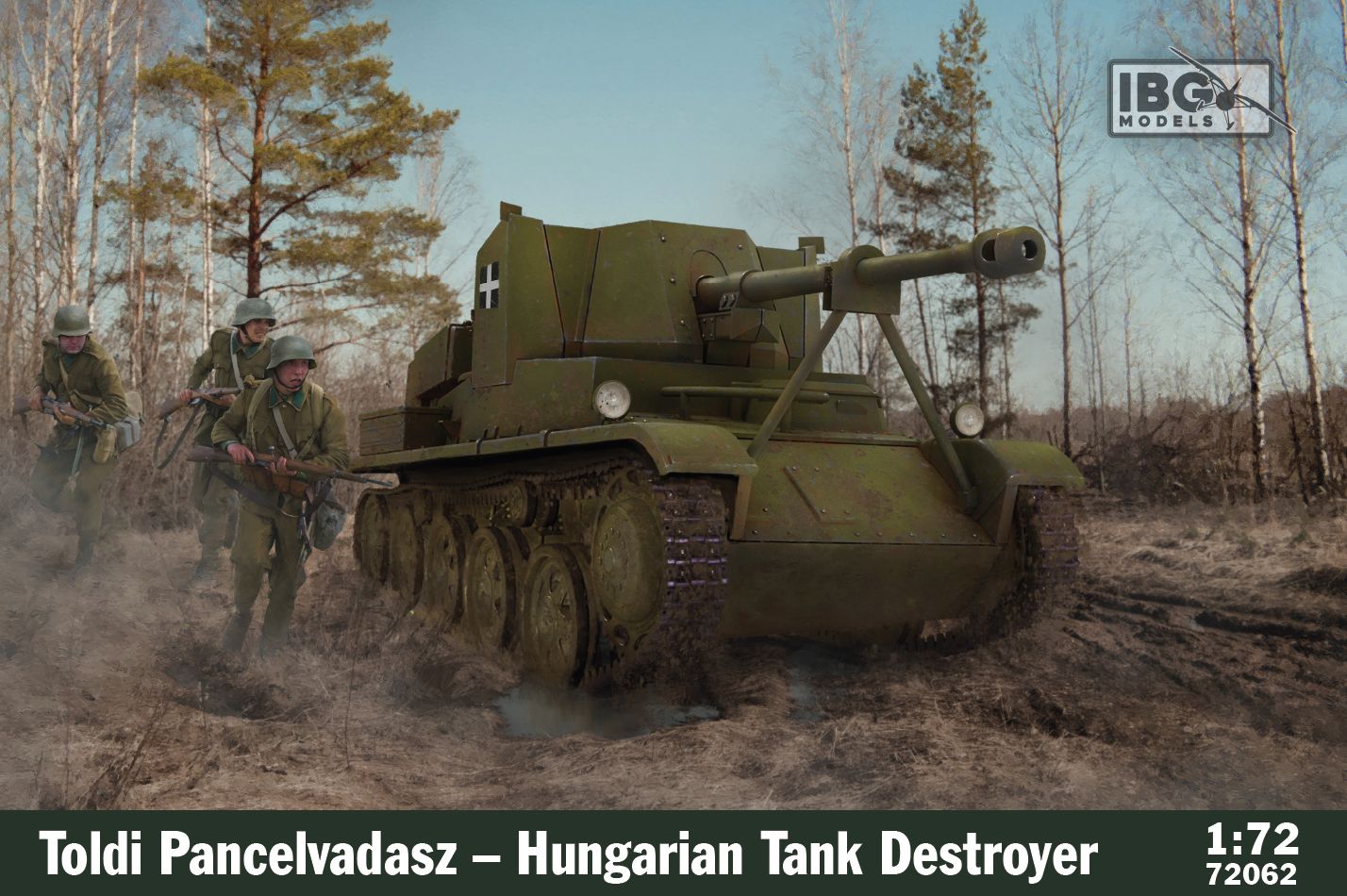 IBG Models 72062 1:72 Toldi Pancelvadasz - Hungarian Tank Destroyer