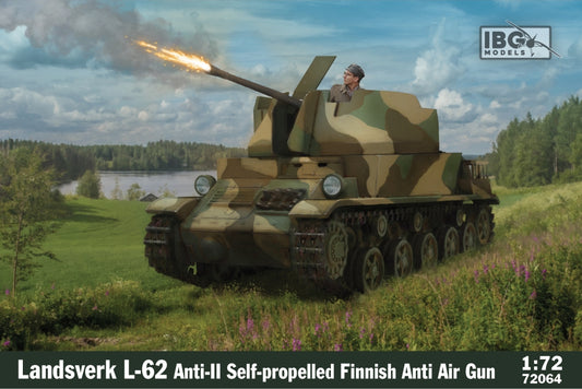 IBG Models 72064 1:72 Landsverk L-62 Anti-II Self-propelled Finnish Anti Air Gun