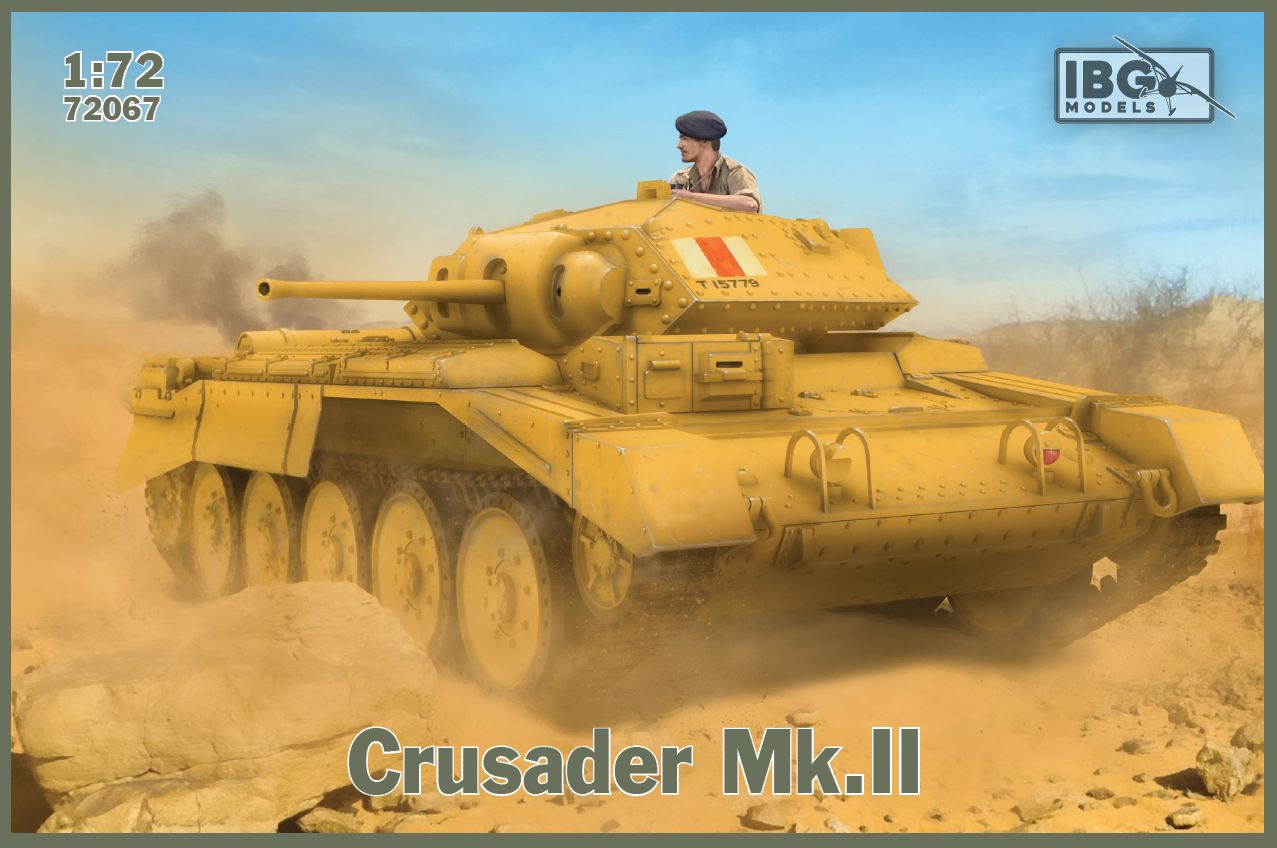 IBG Models 72067 1:72 Crusader Mk.II - British Cruiser Tank