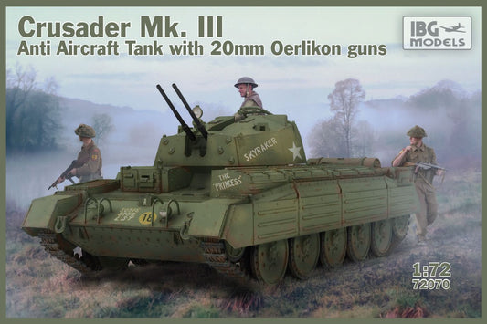 IBG Models 72070 1:72 Crusader Mk.III with 20mm Oerlikon Guns