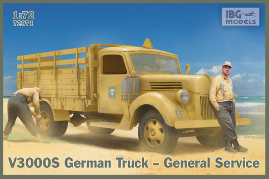 IBG Models 72071 1:72 V3000S German Truck General Service