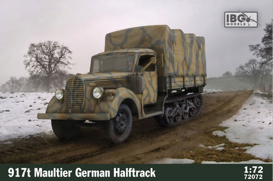 IBG Models 72072 1:72 917t Maultier - German Halftrack