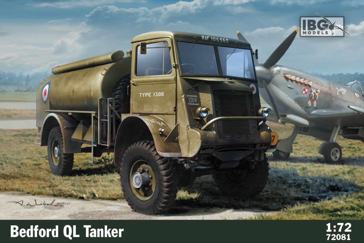 IBG Models 72081 1:72 Bedford QL Tanker