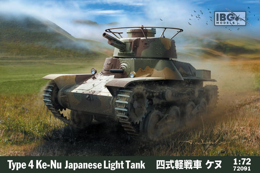 IBG Models 72091 1:72 Type 4 Ke-Nu Japanese Light Tank