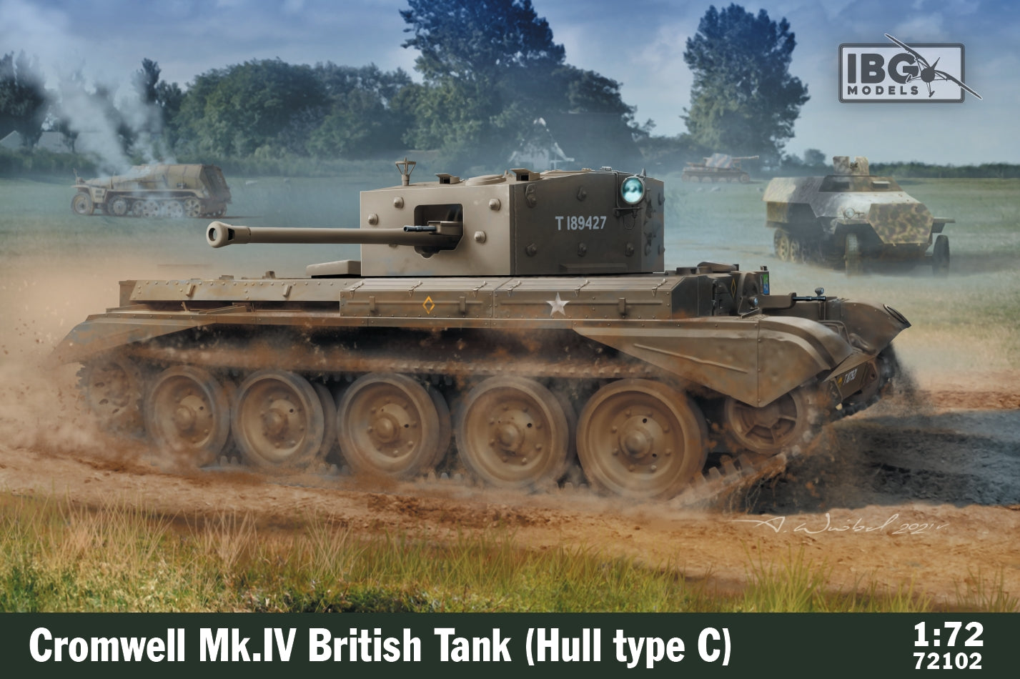 IBG Models 72102 1:72 Cromwell Mk.IV British Tank (Hull Type C)