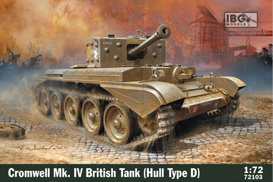 IBG Models 72103 1:72 Cromwell Mk.IV British Tank (Hull Type D)