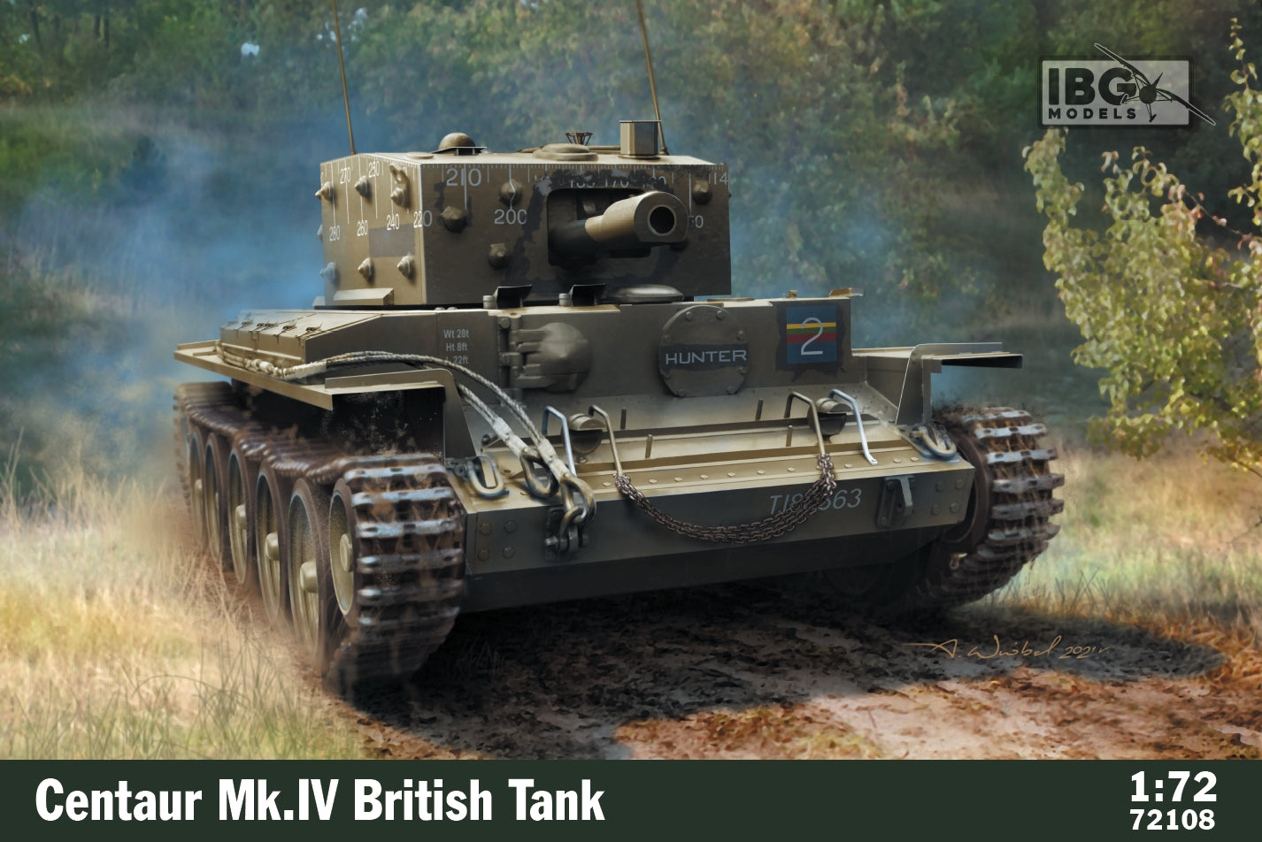 IBG Models 72108 1:72 Centaur Mk.IV British Tank