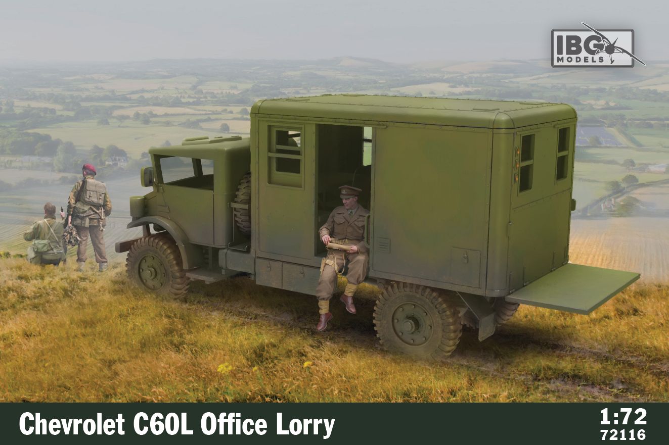 IBG Models 72116 1:72 Chevrolet C60L Office Lorry