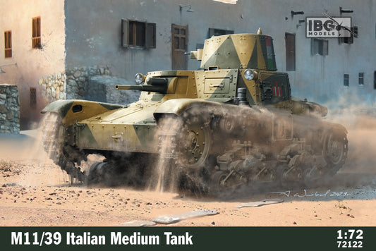 IBG Models 72122 1:72 M11/39 Italian Tank