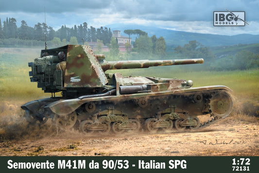 IBG Models 72131 1:72 Semovente M41M da 90/53 - Italian Selfpropelled Gun