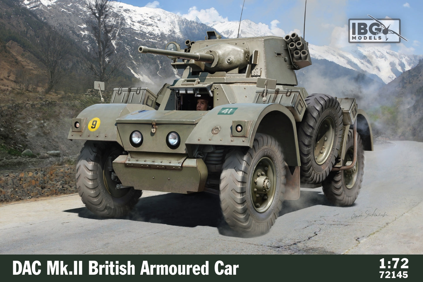 IBG Models 72145 1:72 DAC Mk.II British Armoured Car