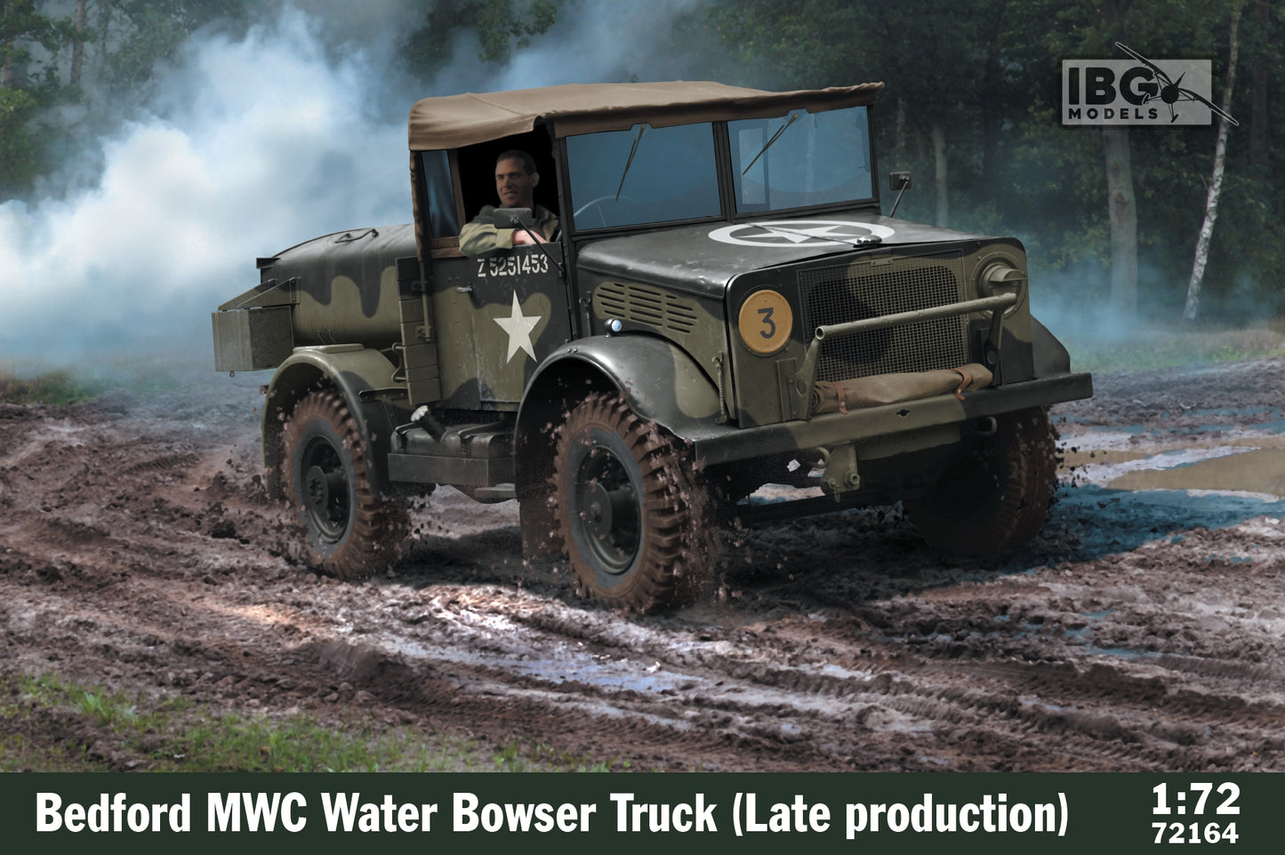 IBG Models 72164 1:72 Bedford MWC Water Bowser truck (late production)