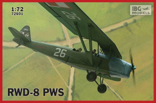 IBG Models 72501 1:72 RWD RWD-8 PWS Polish Trainer Plane