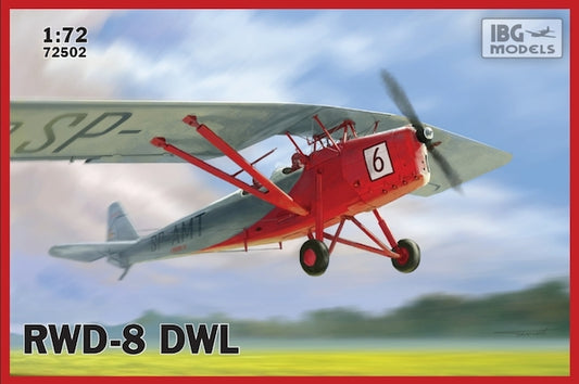 IBG Models 72502 1:72 RWD-8 DWL Polish Trainer Plane (Civilian Version)