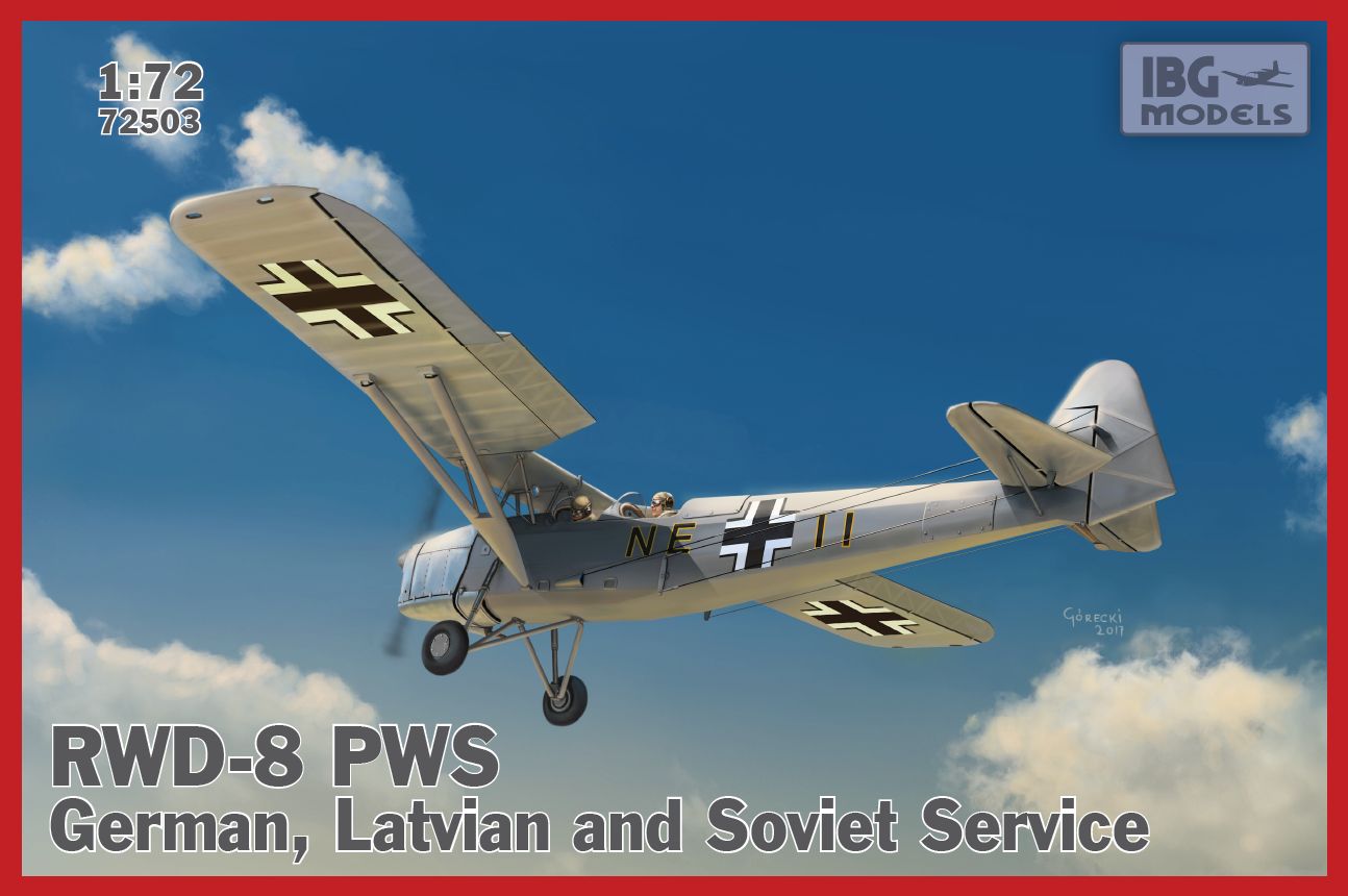 IBG Models 72503 1:72 RWD-8 PWS German, Latvian and Soviet Service