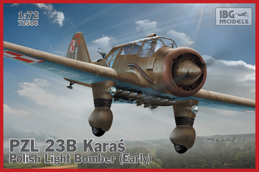 IBG Models 72506 1:72 PZL P.23B Karas - Polish Light Bomber (Early)