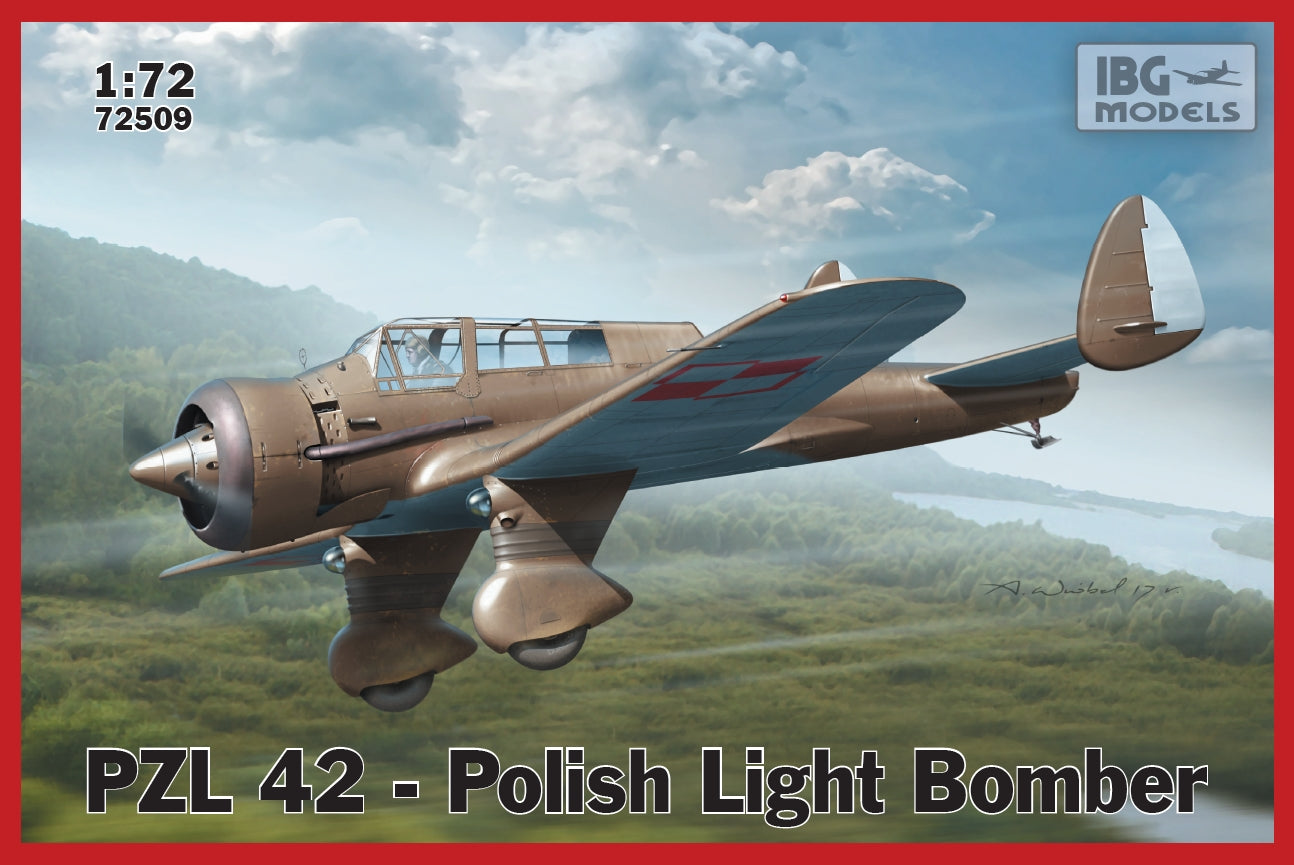 IBG Models 72509 1:72 PZL P.42 - Polish Light Bomber