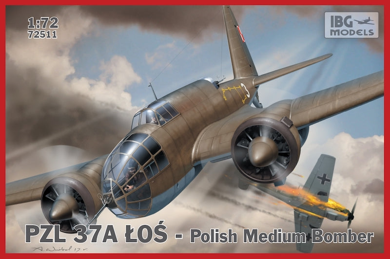 IBG Models 72511 1:72 PZL PZL.37A Los Polish Medium Bomber