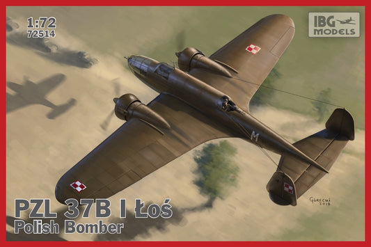 IBG Models 72514 1:72 PZL PZL.37B I Los Polish Bomber