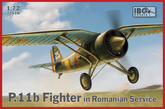 IBG Models 72518 1:72 PZL P.11b Fighter in Romanian Service