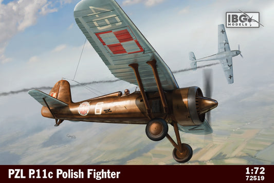 IBG Models 72519 1:72 PZL P.11c Polish Fighter Plane