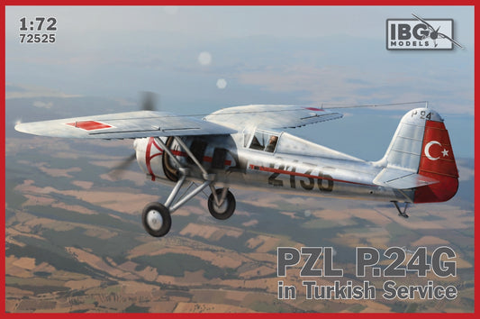 IBG Models 72525 1:72 PZL P.24G in Turkish Service