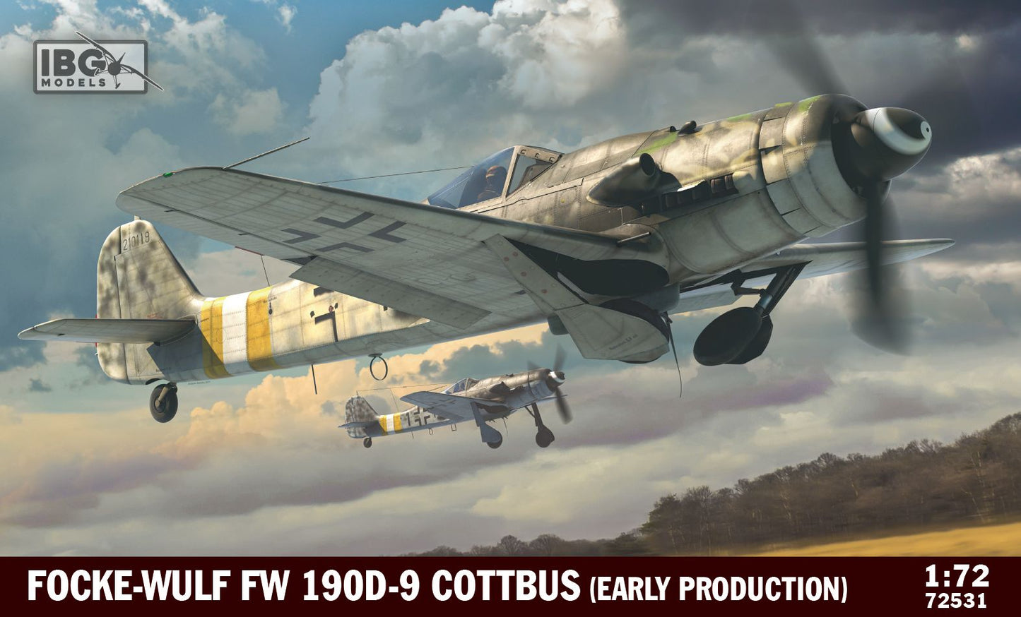 IBG Models 72531 1:72 Focke-Wulf Fw190 D-9 Cottbus (Early Production)