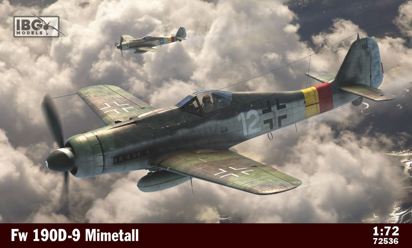 IBG Models 72536 1:72 Focke-Wulf Fw-190D-9 Mimetall