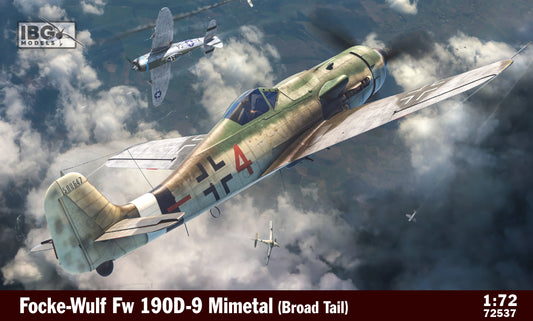 IBG Models 72537 1:72 Focke-Wulf Fw-190D-9 Mimetall (Broad Tail)