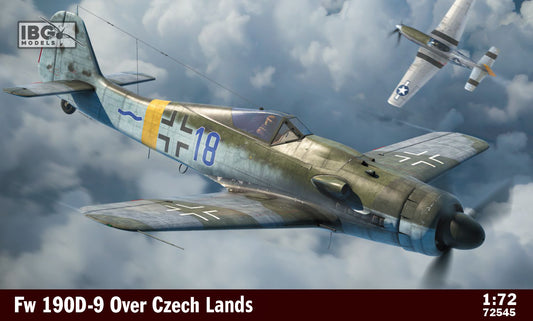 IBG Models 72545 1:72 Focke-Wulf Fw190 D-9 Over Czech Territory