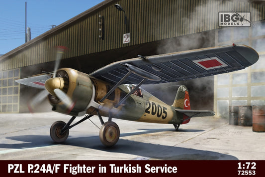 IBG Models 72553 1:72 PZL P.24A/F Fighter in Turkish Service