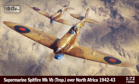 IBG Models 72592 1:72 Supermarine Spitfire Mk.Vb (Trop.) over North Africa 1942-43