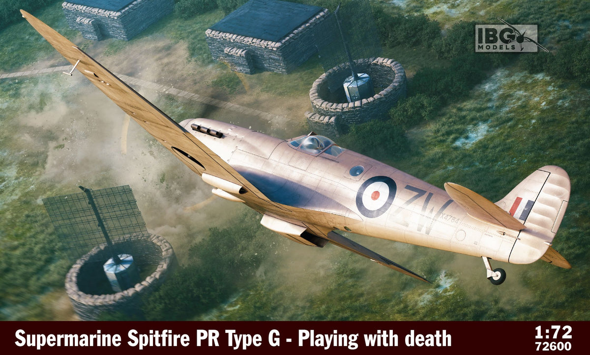 IBG Models 72600 1:72 Supermarine Spitfire PR Type G - Playing with Death
