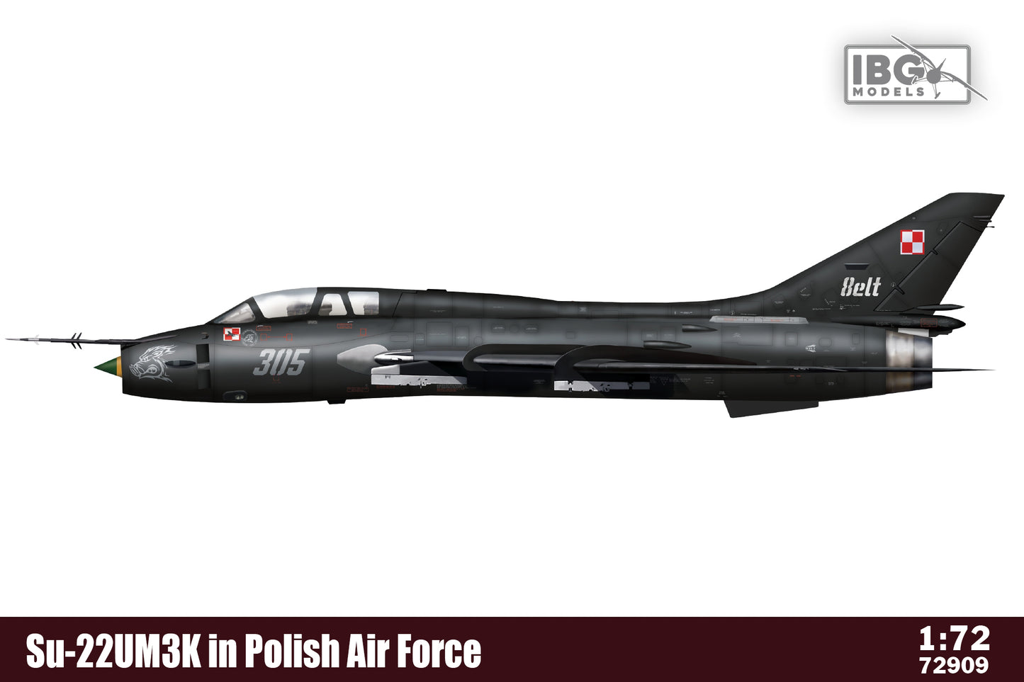 IBG Models 72909 1:72 Sukhoi Su-22UM3K in Polish Air Force