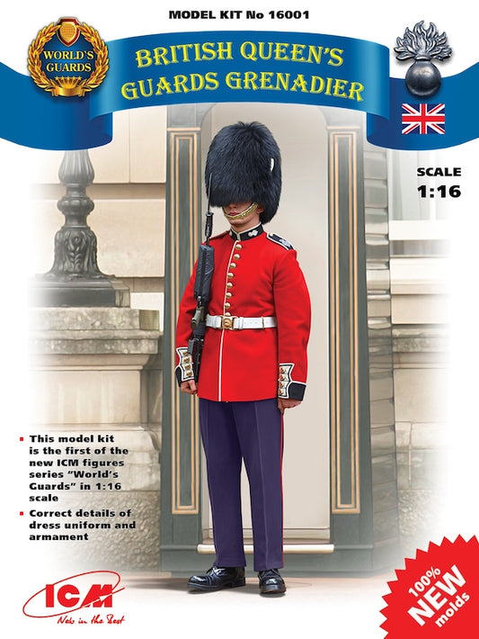 ICM 16001 1:16 British Queen's Guards Grenadier