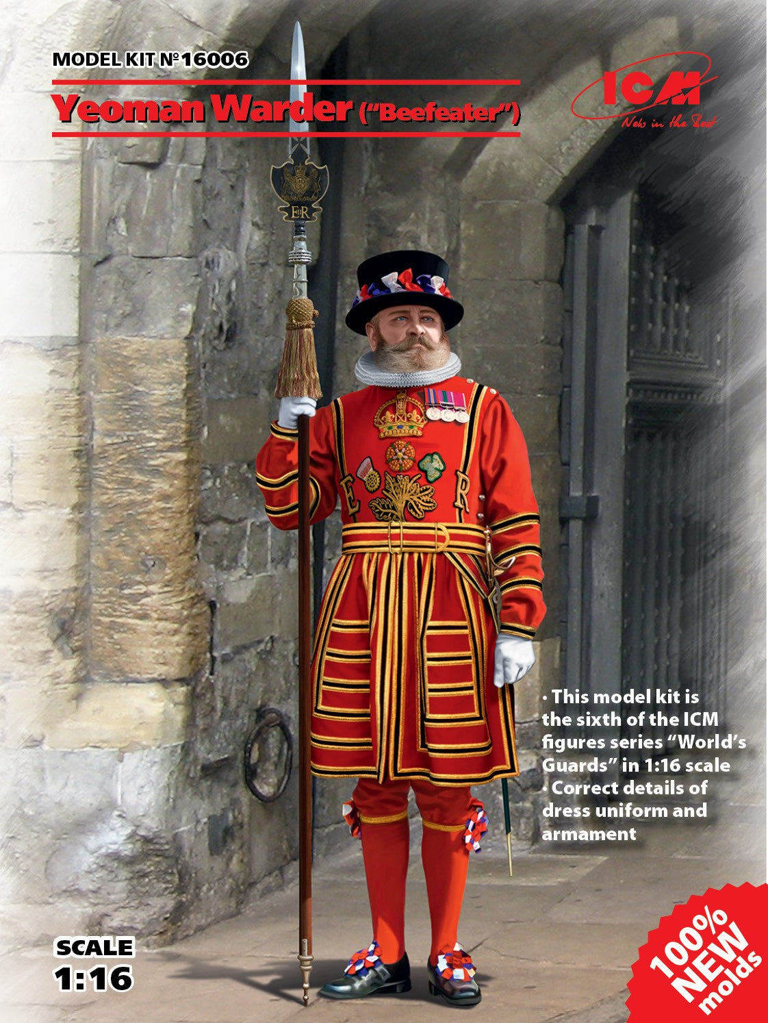 ICM 16006 1:16 Yeoman Warder 'Beefeater'