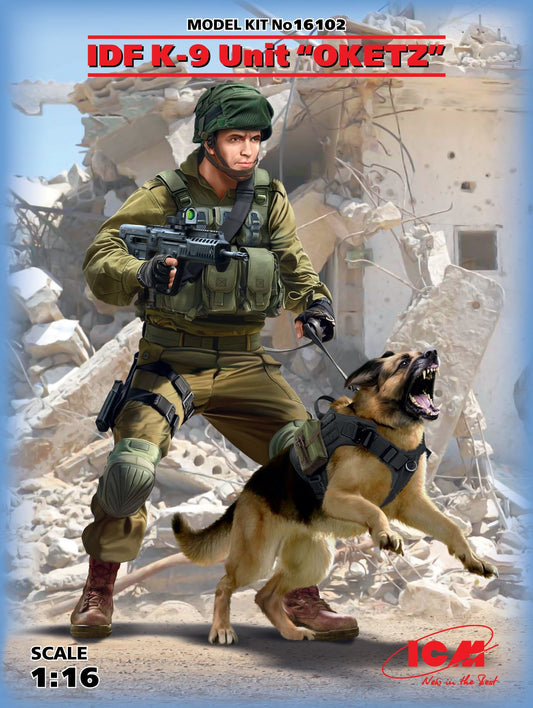 ICM 16102 1:16 IDF K-9 Unit "Oketz"