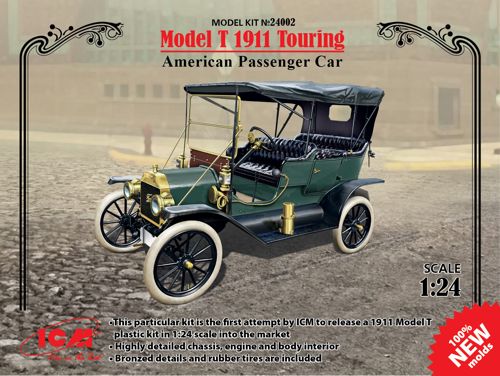 ICM 24002 1:24 Model T 1912 Touring