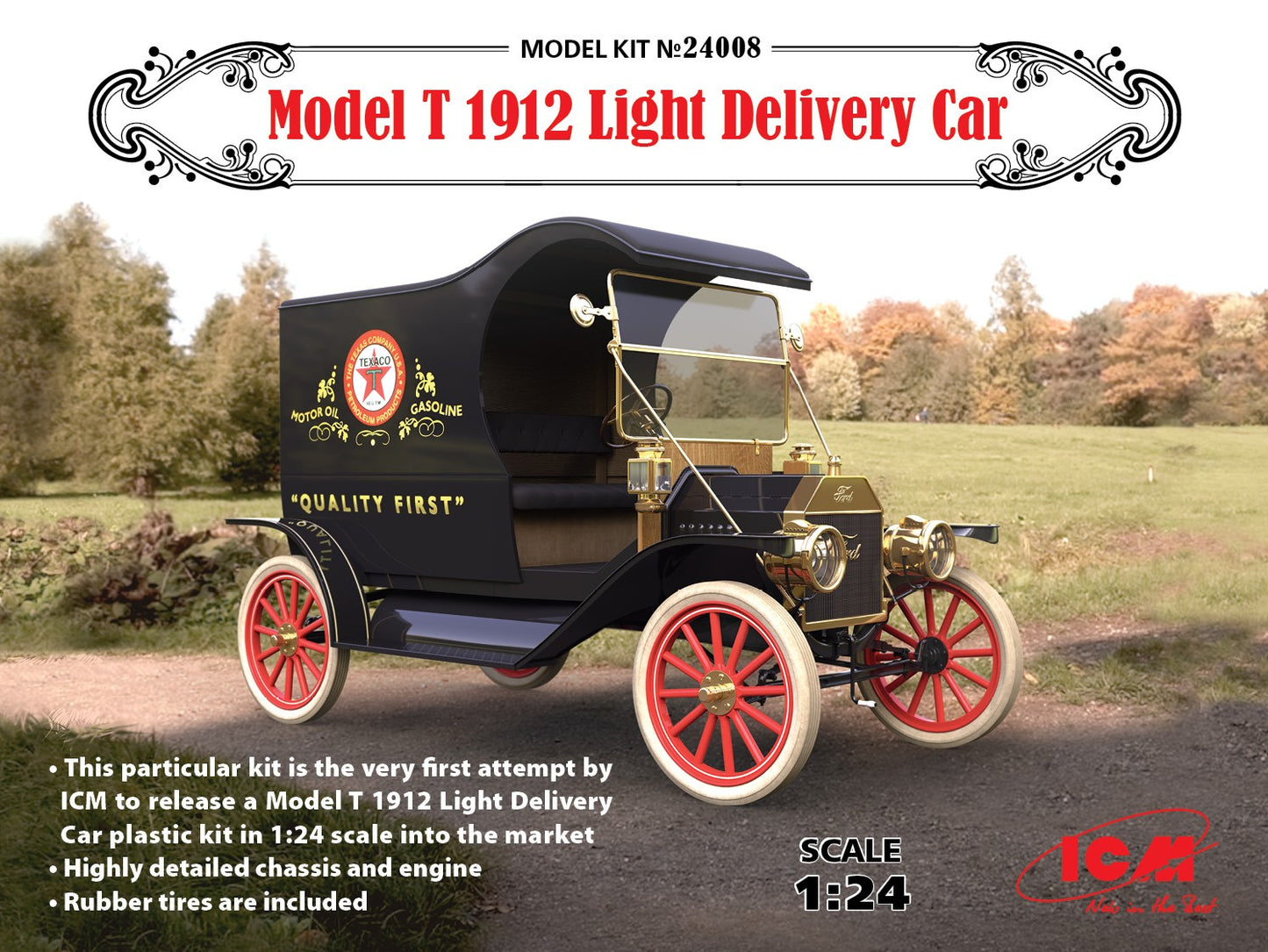 ICM 24008 1:24 Model T 1912 Light Delivery Car