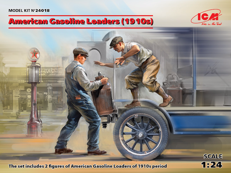 ICM 24018 1:24 American Gasoline Loaders (1910s)